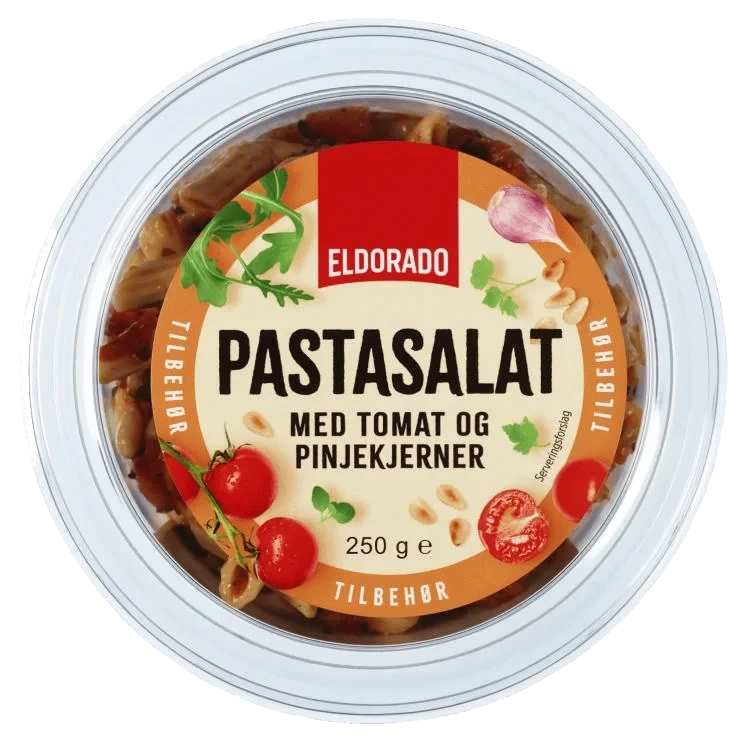Pastasalat Tomat/pinjekjerner 250g
