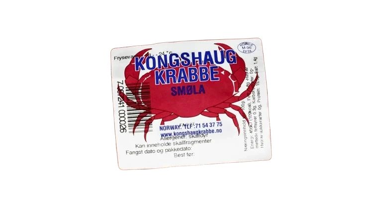 Krabbeskjell kokt norsk  150g