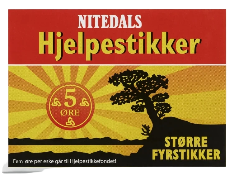 Hush.eske 3pk Nitedals Fyrstikker
