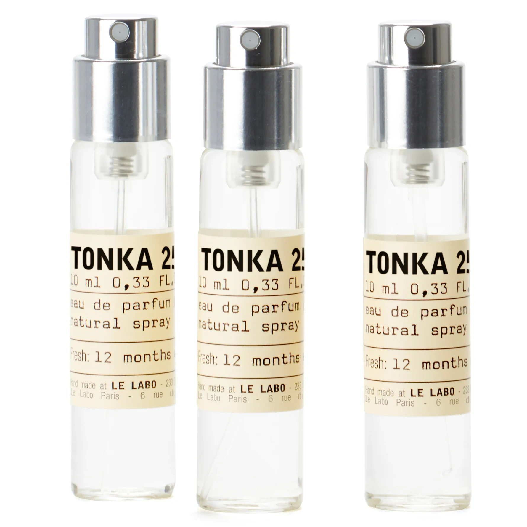 Le Labo Tonka 25 Eau de Parfum Travel Tube Refill 10 ml