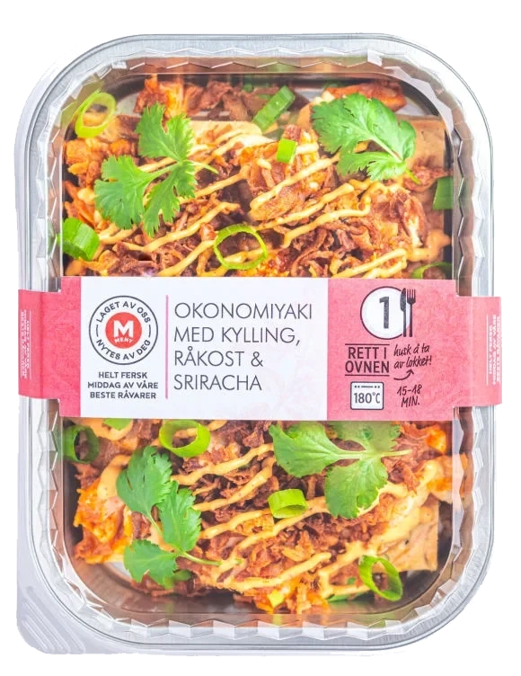 Okonomiyaki m/Kylling 345g