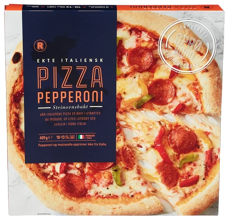 Pizza pepperoni   409g