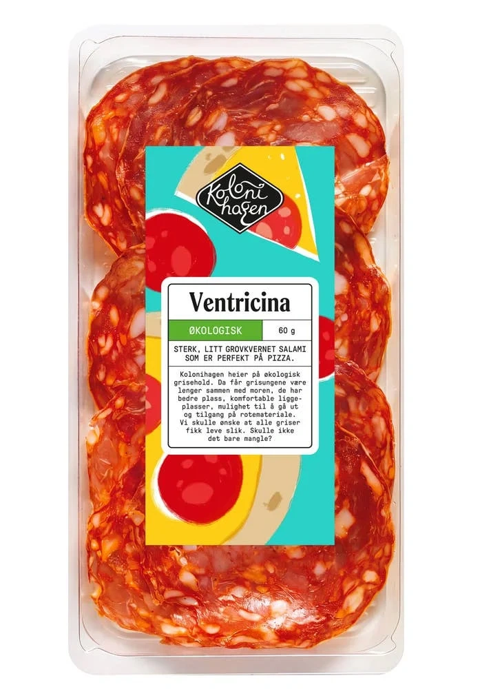 Kolonihagen Pizzatopping Ventricina