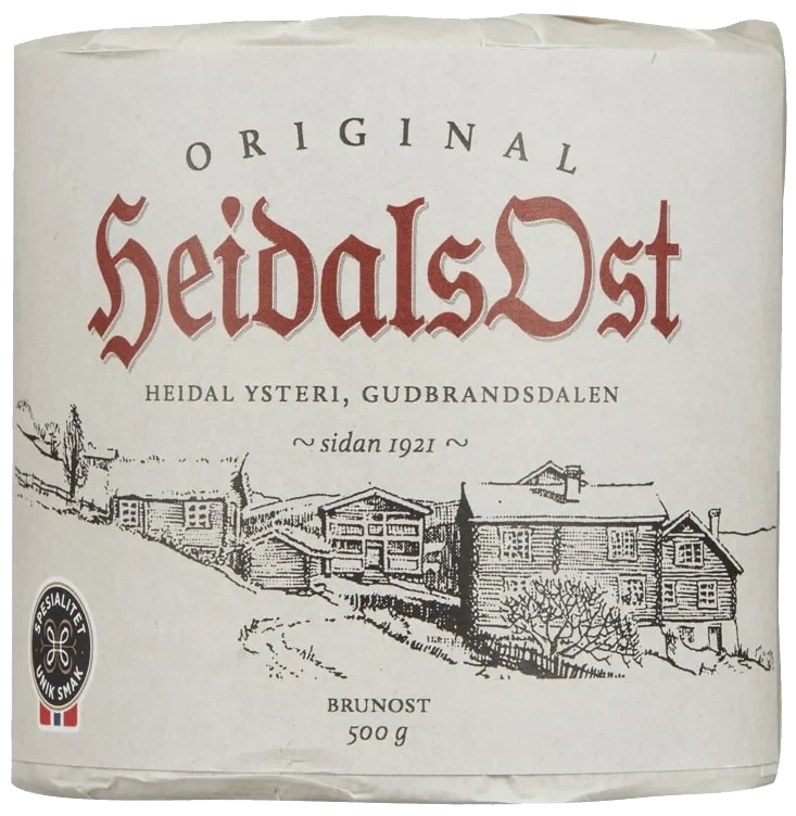 Glattost 500g Heidal