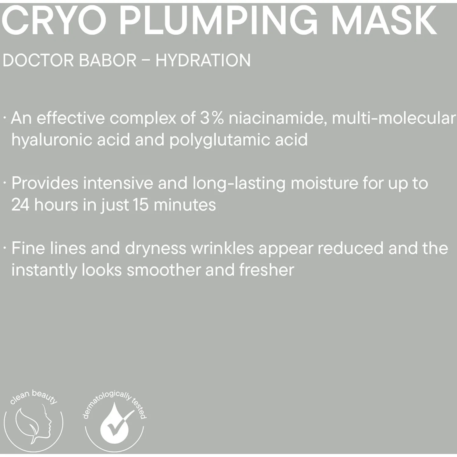 Babor DOC Cryo Plumping Mask