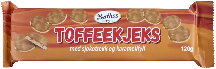 Toffeekjeks 120g Berthas