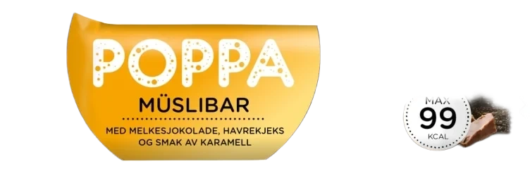 Poppa Muslibar Karamell 25g