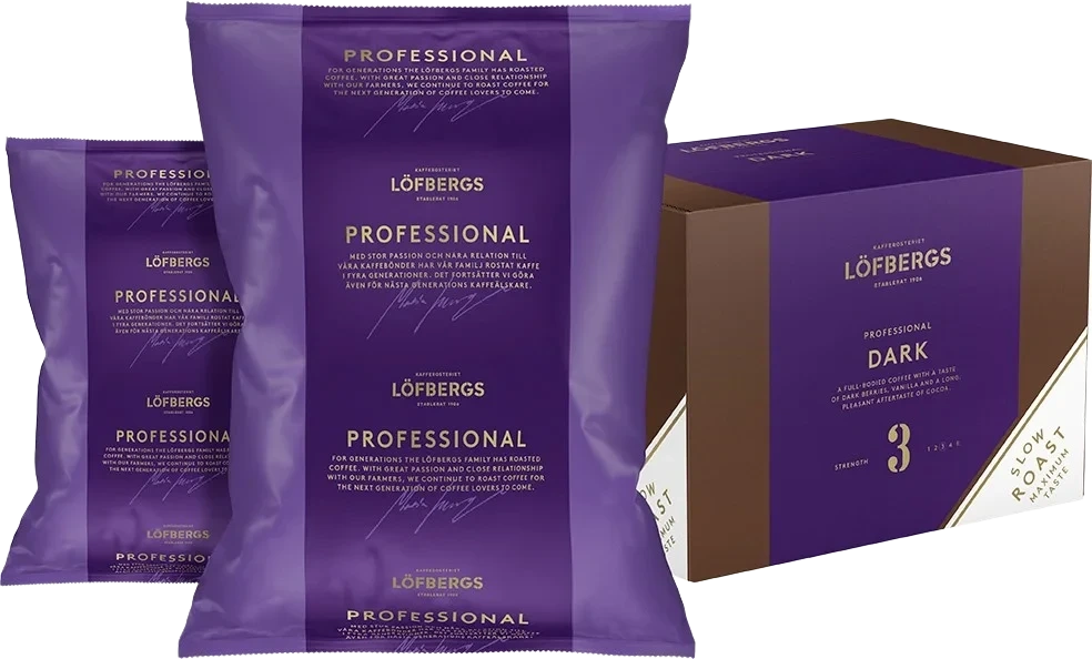 Löfbergs Dark Whole beans