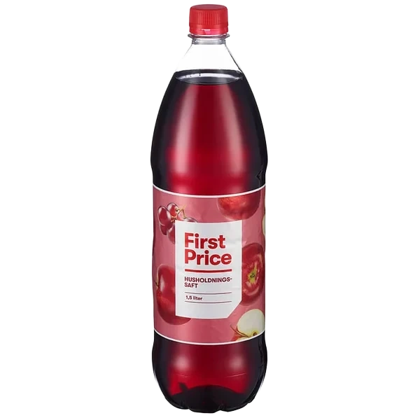 Husholdningssaft Sukkerredusert 1,5l First Price