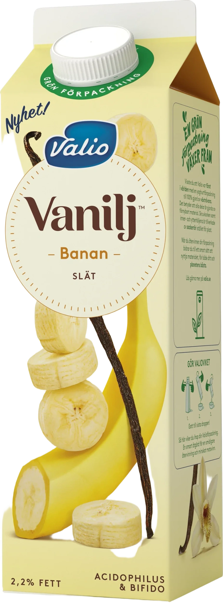 Vaniljyoghurt Banan