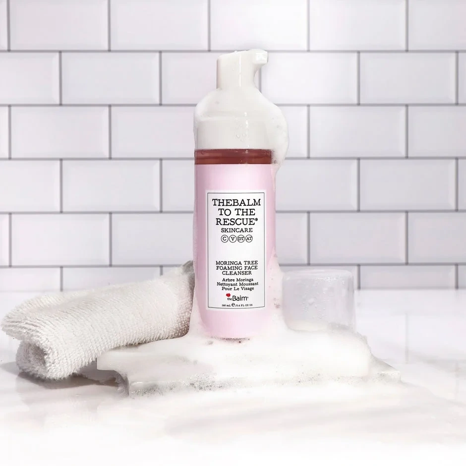the Balm theBalm to the Rescue Moringa Tree Foaming Face Cleanser