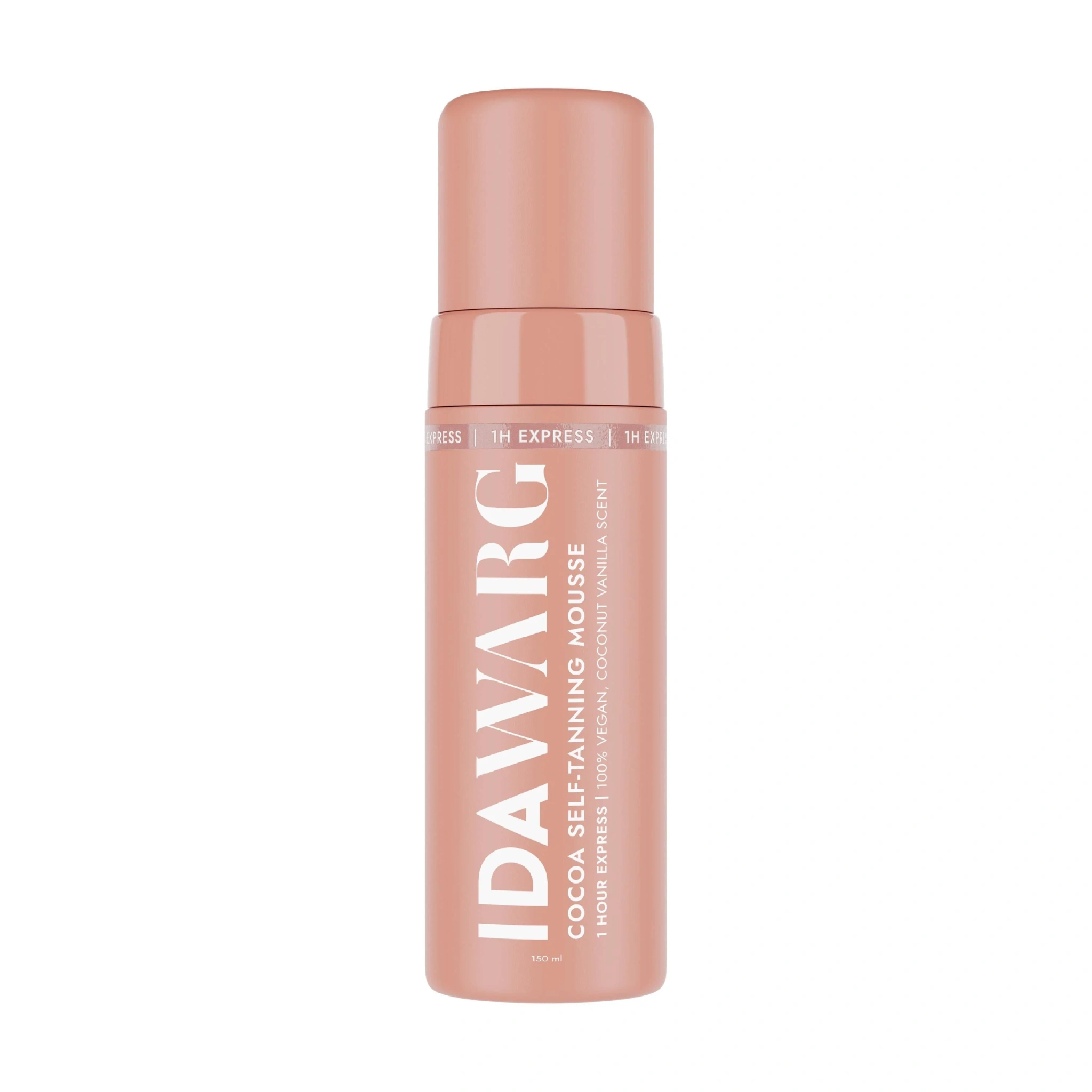 IDA WARG Beauty Cocoa Self-Tanning Mousse 1 Hour Express, 150 ml