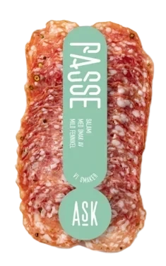 Ask gård Passe Salami skivet