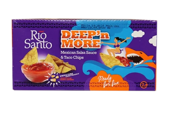 Deep'n More Salsa & Taco Chips 175g