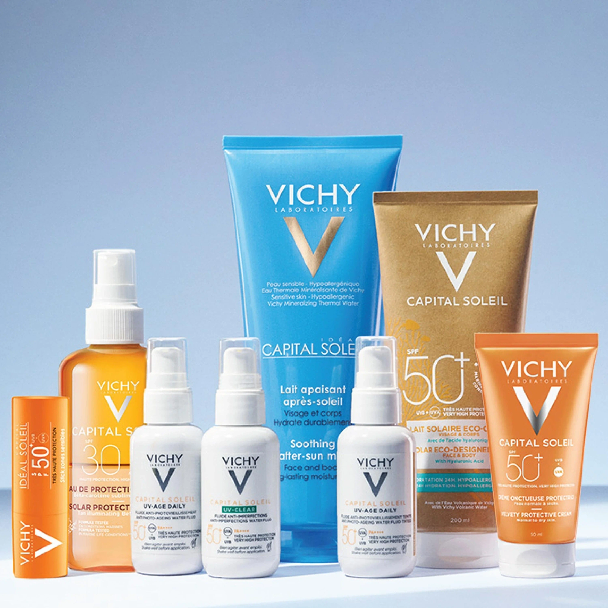 Vichy Capital Soleil Velvety Face Cream SPF50+, 50 ml