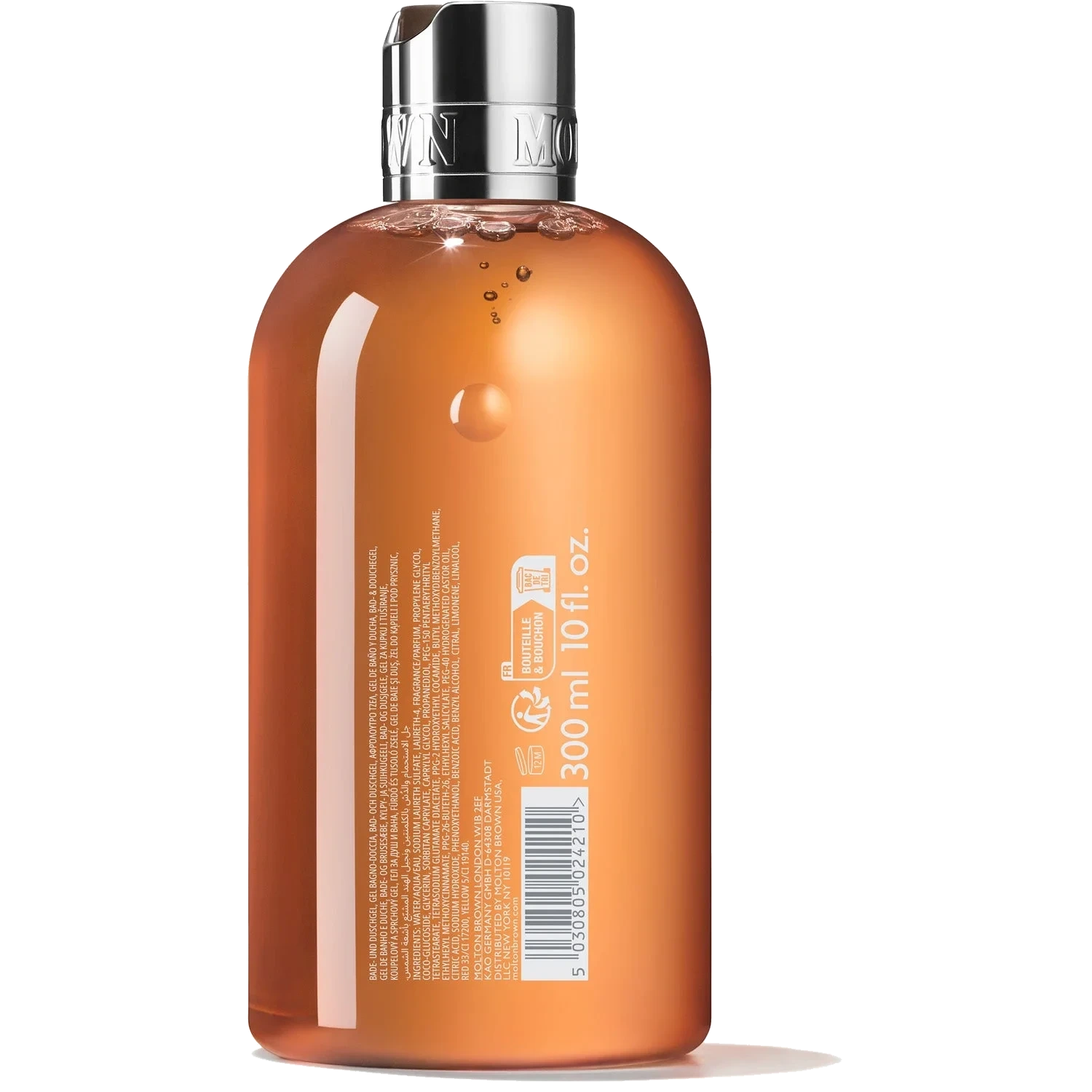 Molton Brown Sunlit Clementine & Vetiver Bath & Shower Gel 300 ml