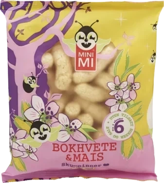 Minimi Skumpinner Mais&Bokhvete 30g Minimi