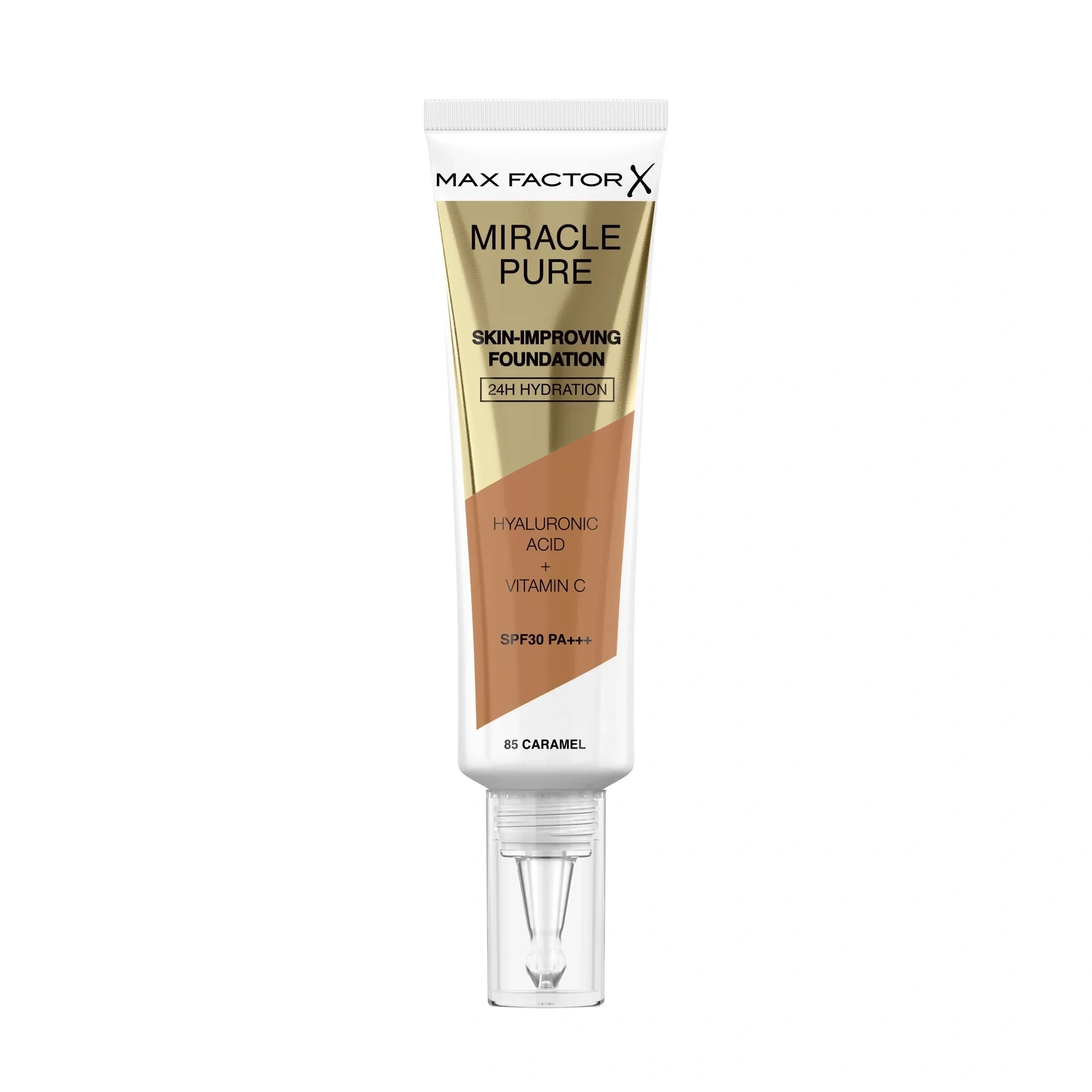 Max Factor Miracle Pure Skin-Improving Foundation 85 Caramel