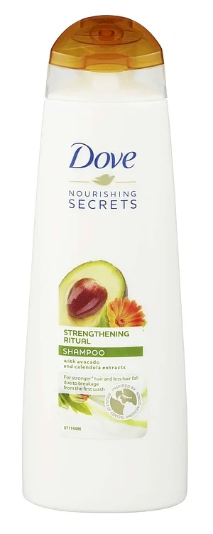 Dove strengthening ritual shampo 250ml
