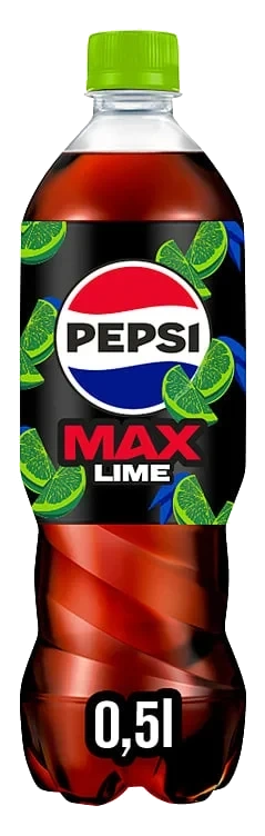 Pepsi Max Lime 0,5l flaske