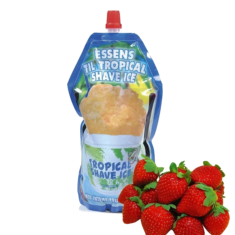 Tropical shave ice jordbær         1l