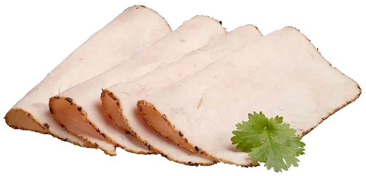 Pastrami av kalkun skivet  500g   kg