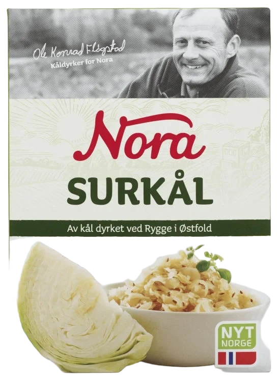Surkål 450g Nora