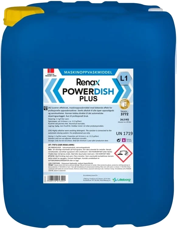 Suma maskinoppvask l1 flytende  24,5kg