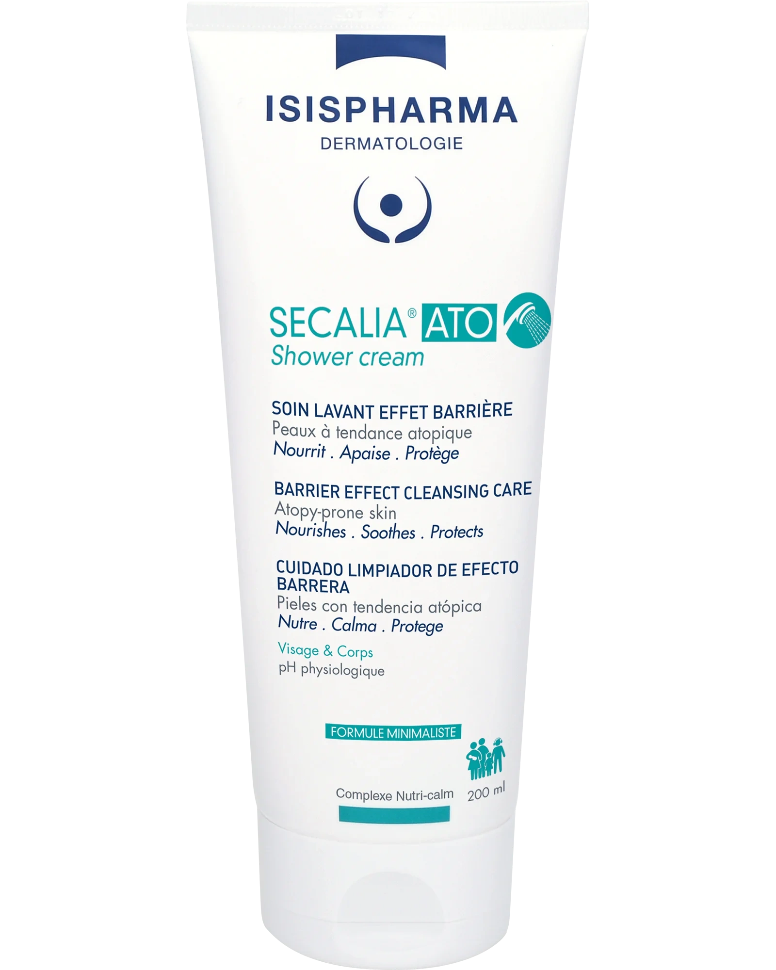 Isispharma Secalia ATO dusjkrem 200 ml
