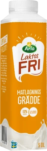 Laktosfri matlagningsgrädde 13%