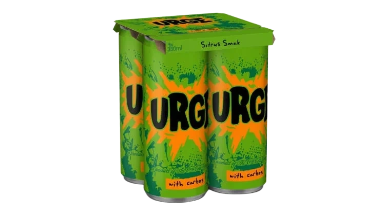 Urge Citrus 0,25lx4 boks