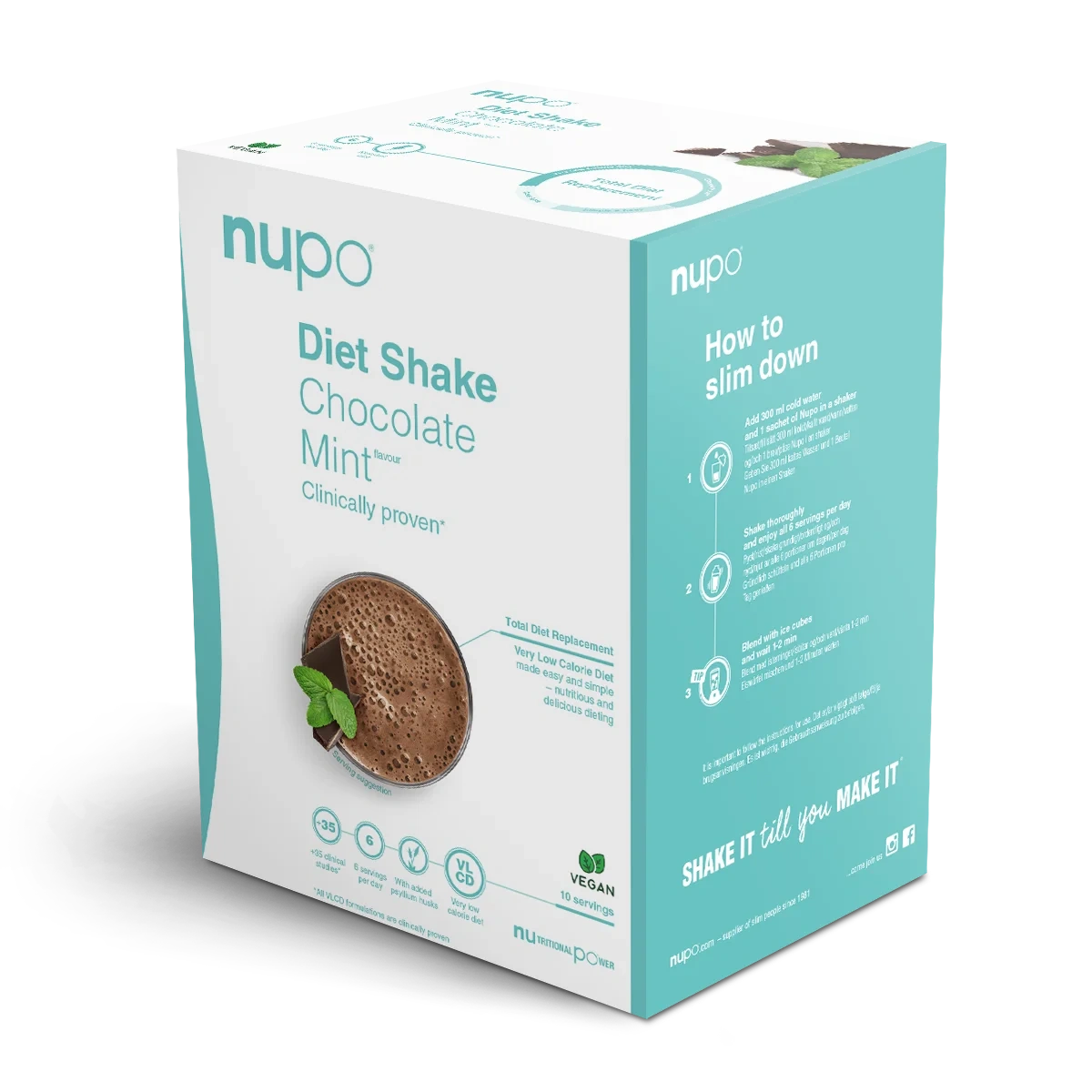 Diet Shake Chocolate Mint