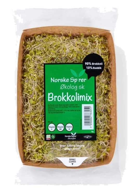 Brokkolimix Økologisk 75g