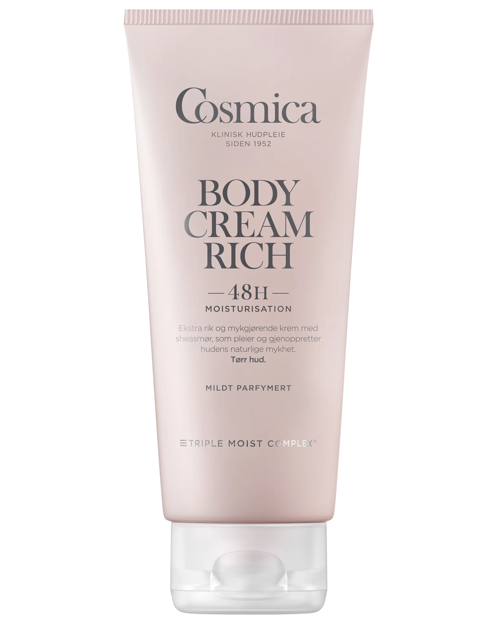 Cosmica Body Cream Rich 48 h kroppskrem med parfyme 200 ml
