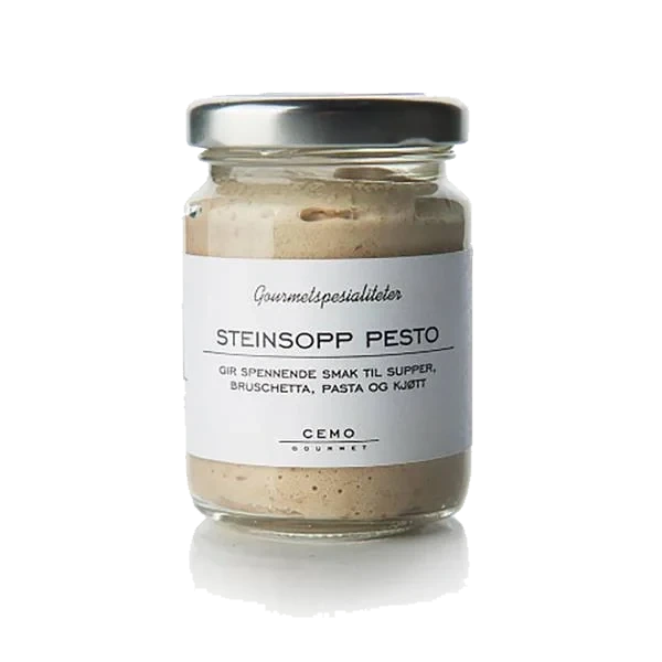 Steinsopp Pesto