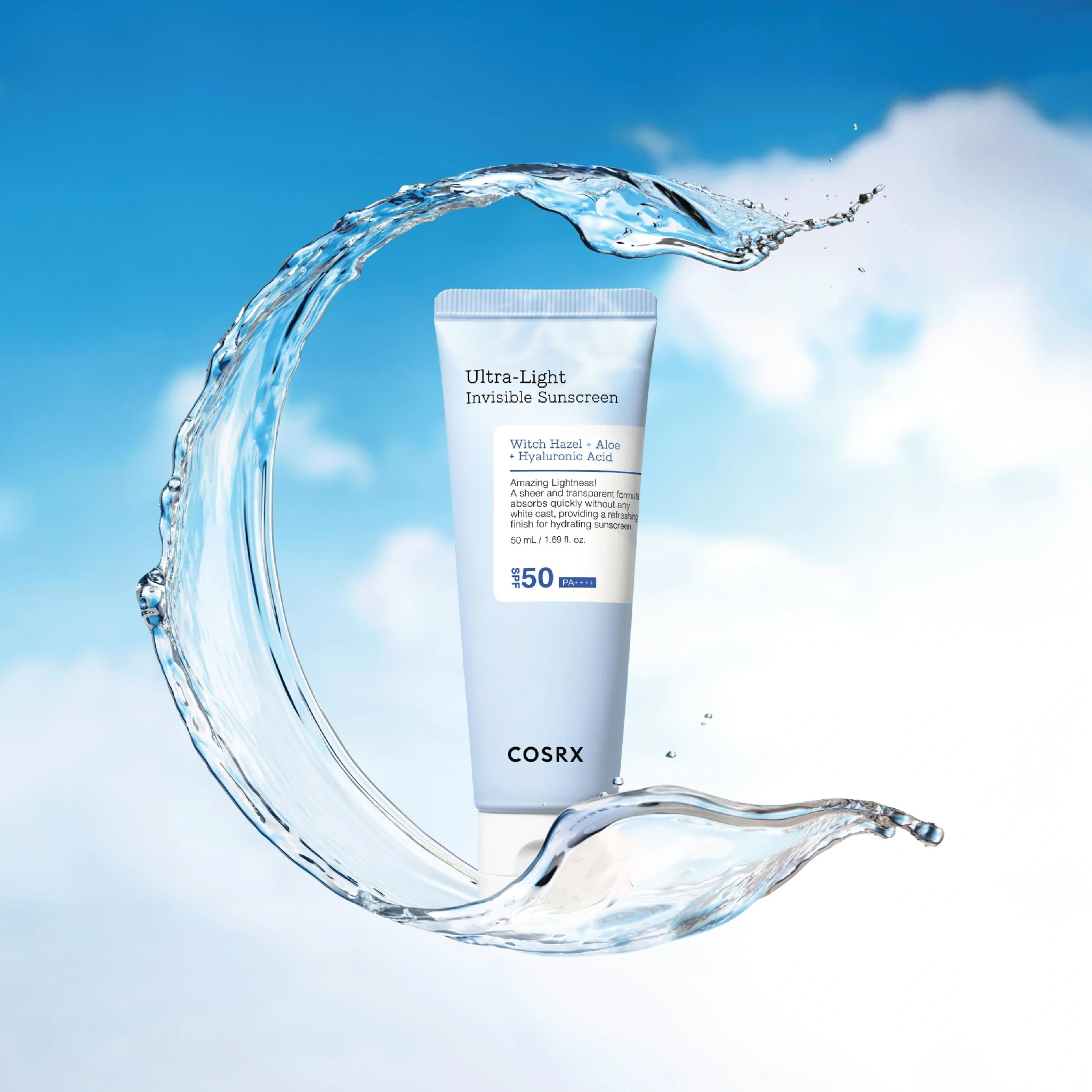 COSRX Ultra-Light Invisible Sunscreen SPF50+ PA++++, 50 ml