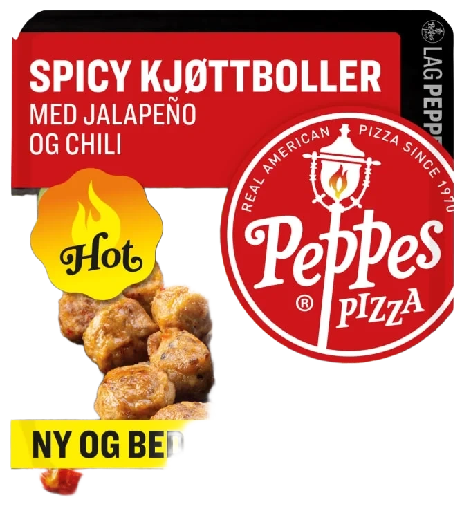Kjøttboller Spicy 120g Peppes