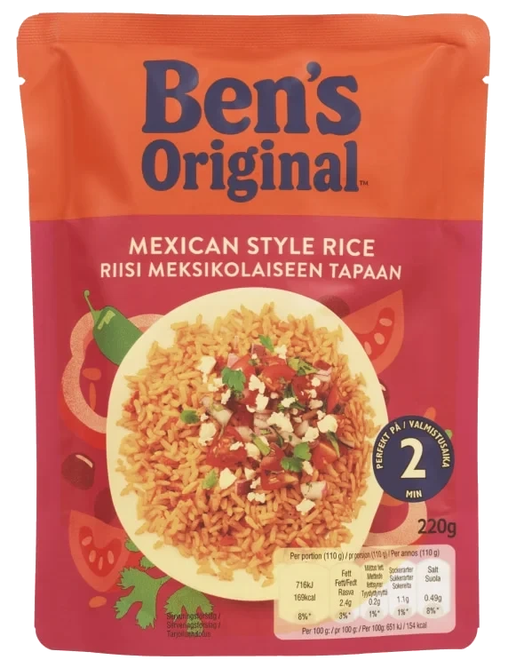 Express Ris Mexican Style 220g Ben's Original