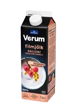 Filmjölk 3.5% Hallon/Passion/Vanilj