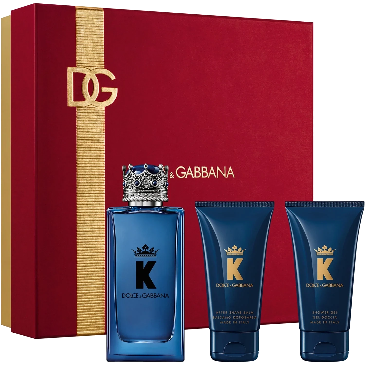 Dolce & Gabbana K by 100 ml + After Shave Balm 50 ml + Shower Gel 50 ml