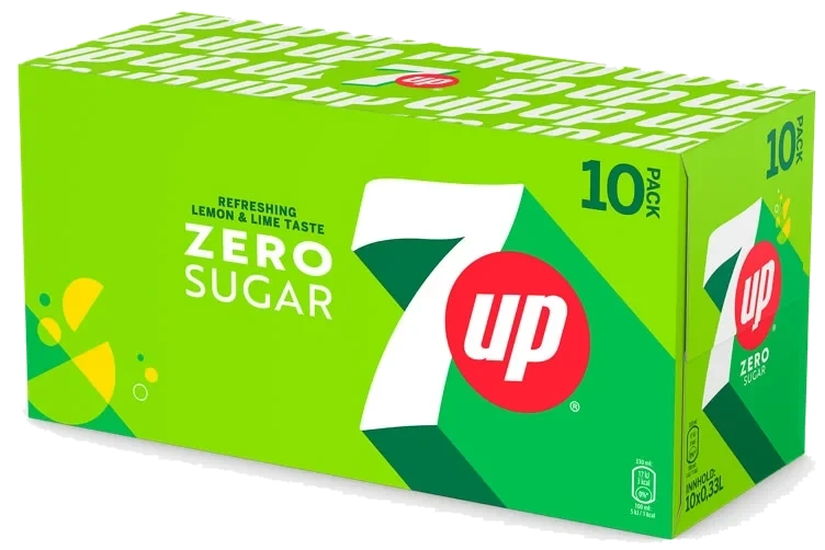 7up Free 0,33lx10 boks