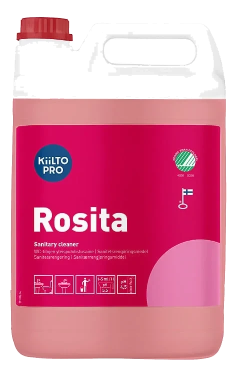 Sanitærrengjøring rosita  5l