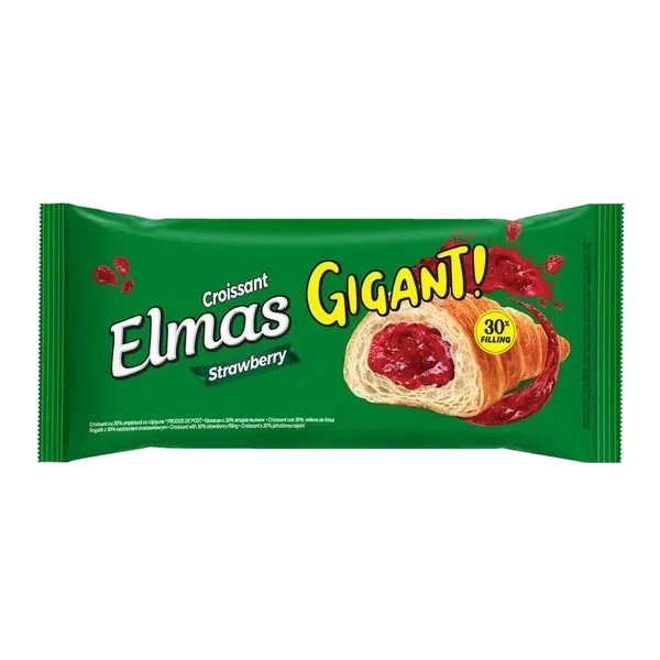 Croissant Gigant - Jordbær