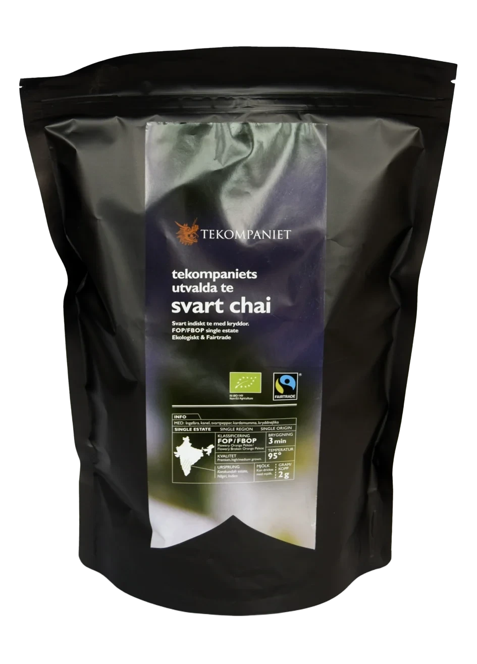 Svart Chai lösvikt, Eko, FT