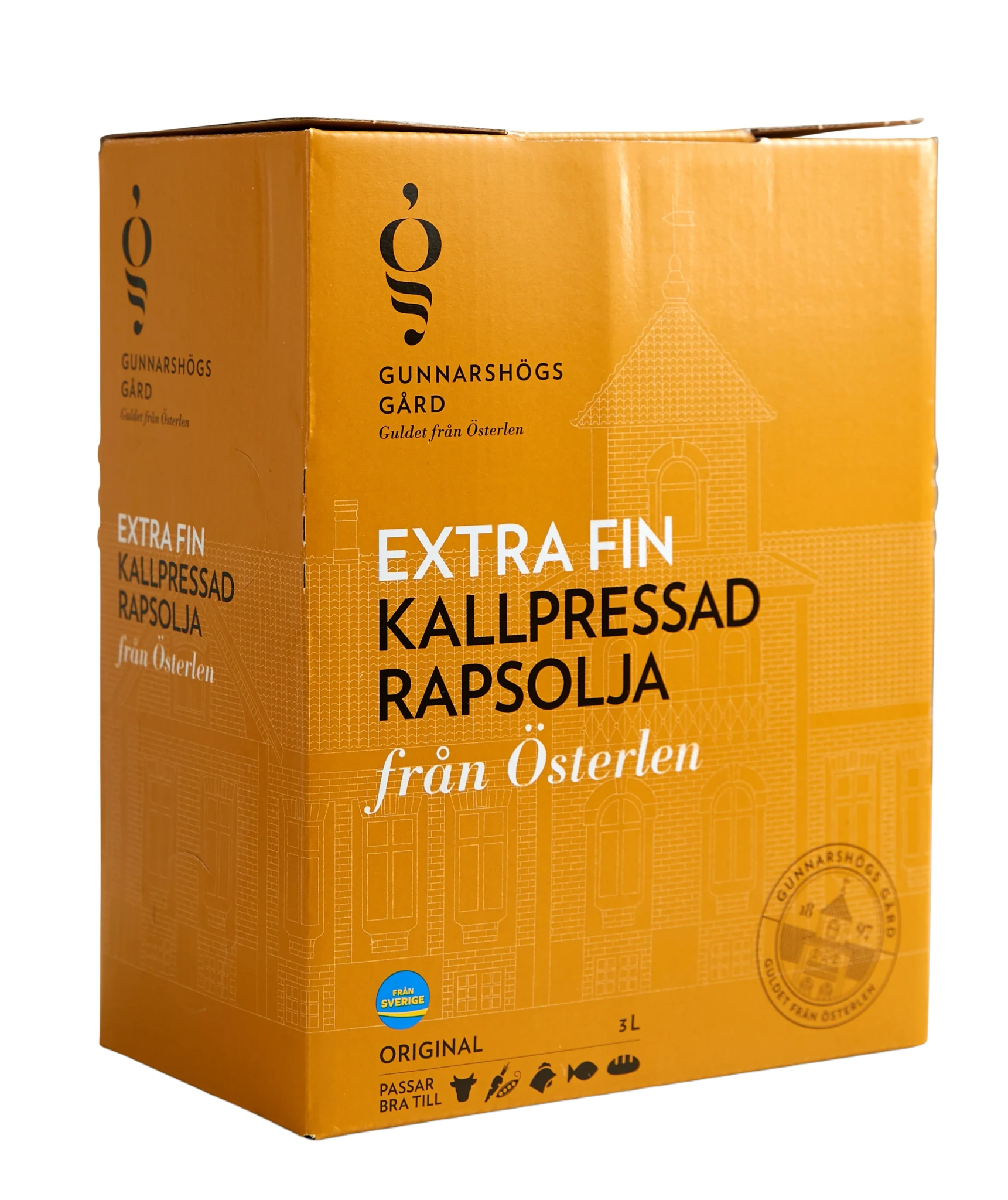 Kallpressad rapsolja bag-in-box