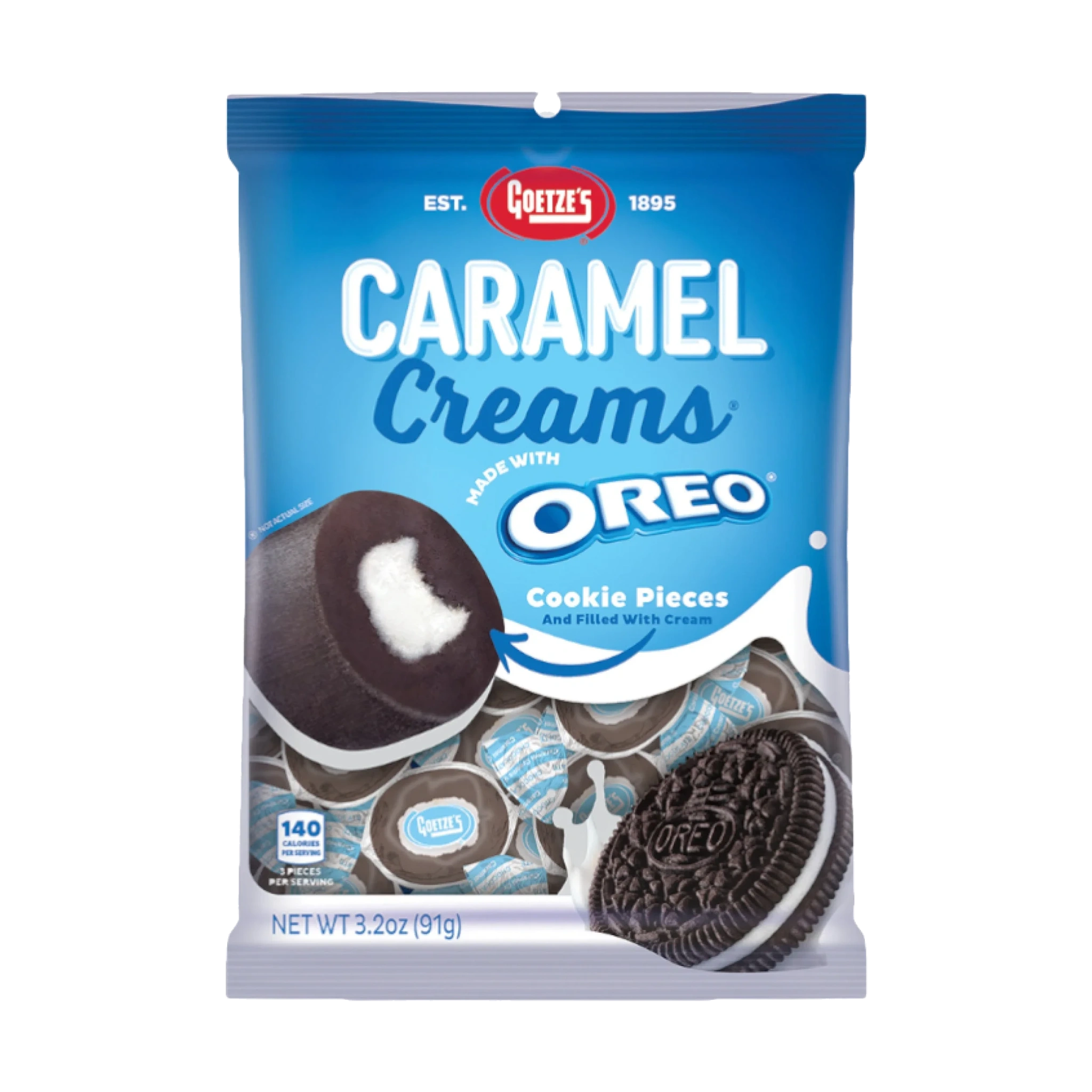 Oreo Caramel Creams 91 g
