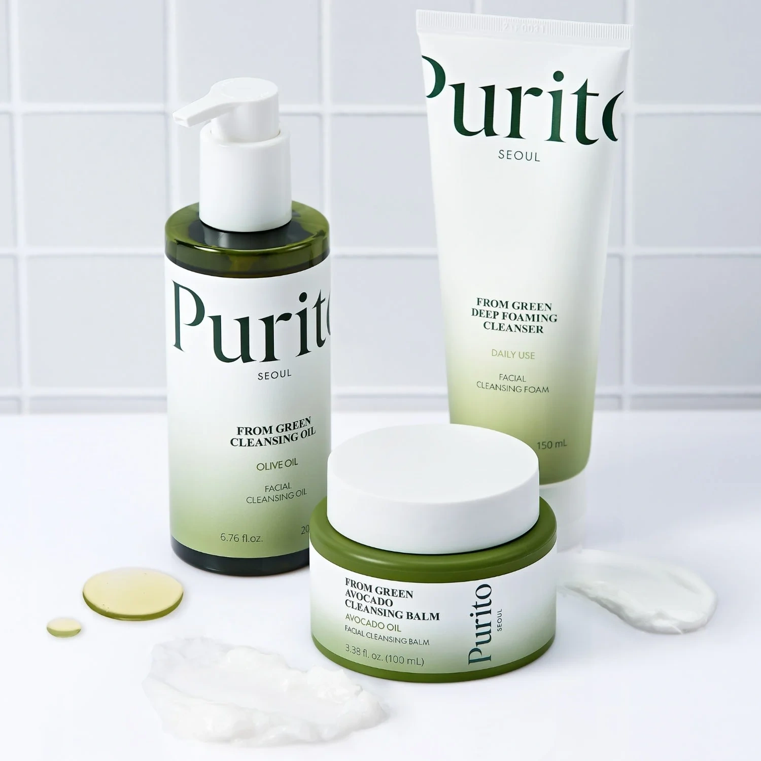 Purito From Green Deep Foaming Cleanser