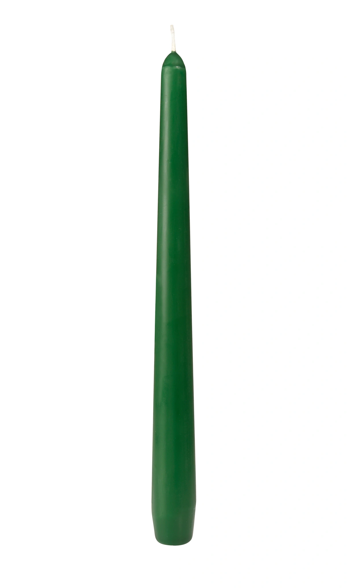 Antikklys 25cm m.grønn 50stk