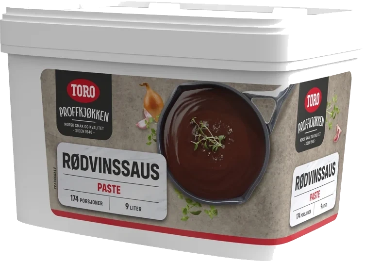 Toro Rødvinssaus Paste 1,2kg