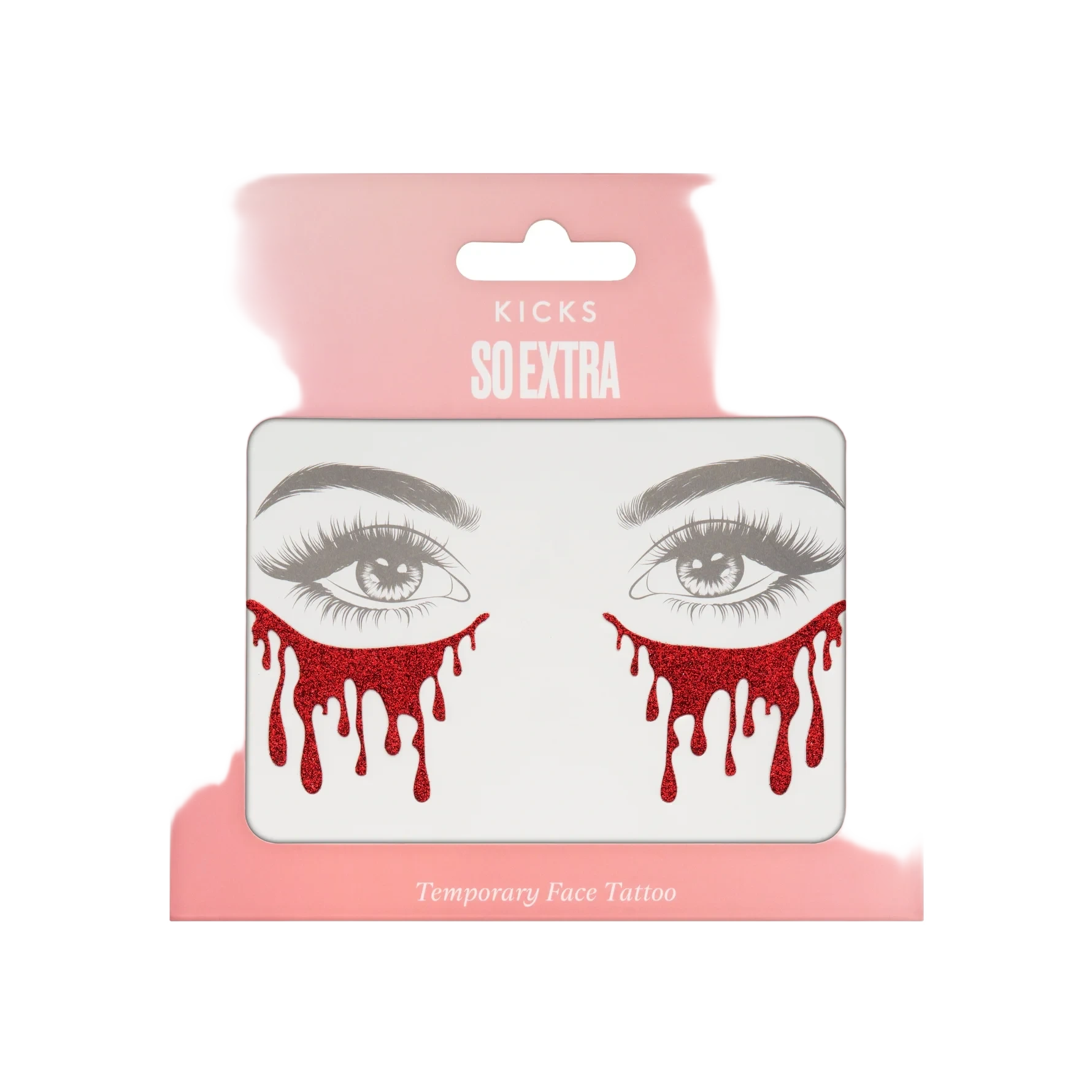KICKS Beauty So Extra - Face Stickers Red